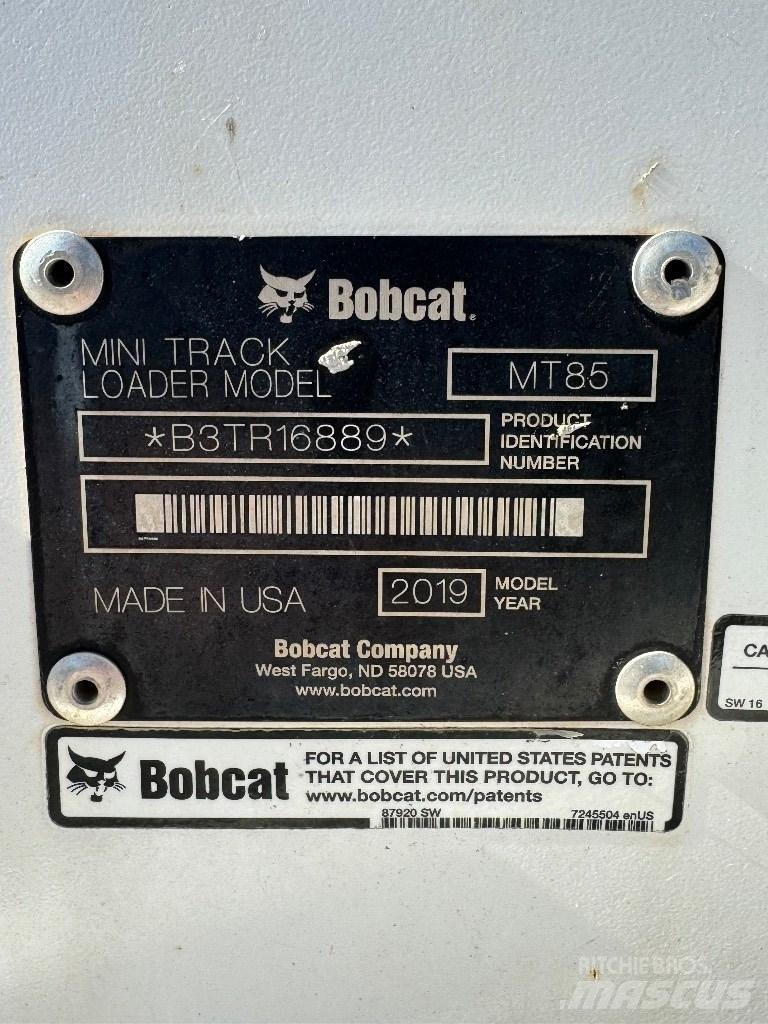 Bobcat MT 85 Skid steer loaders