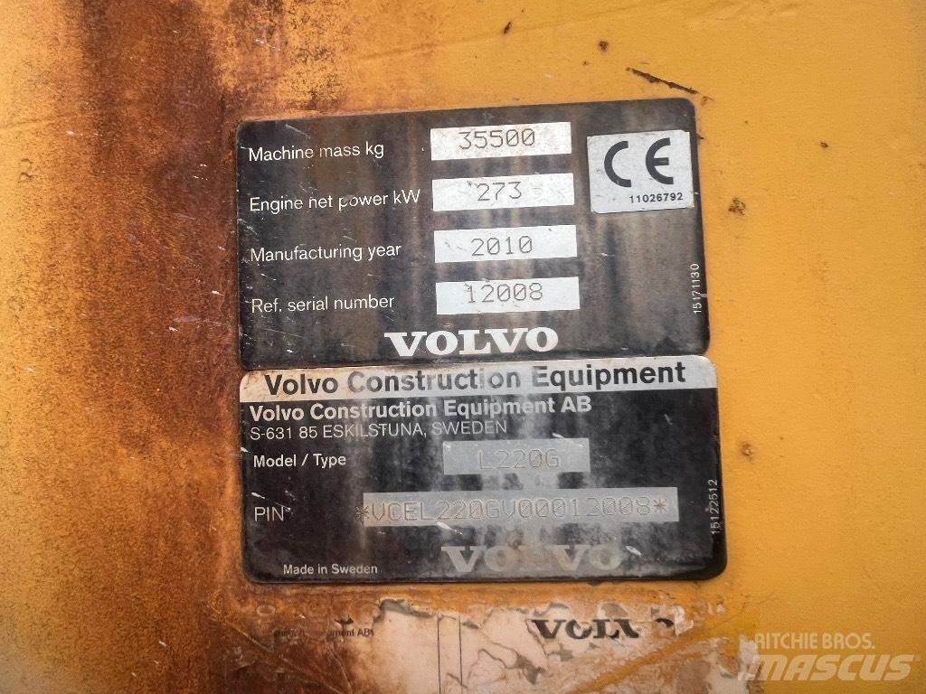 Volvo L 220 G Wheel loaders