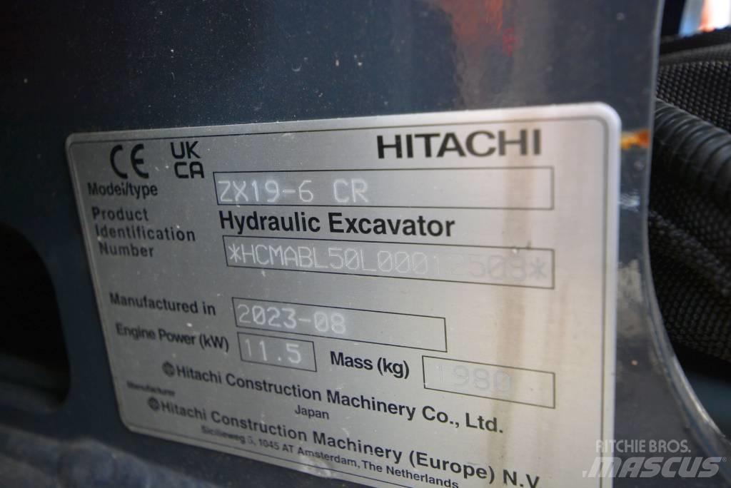 Hitachi ZX 19-6 Mini excavators < 7t (Mini diggers)