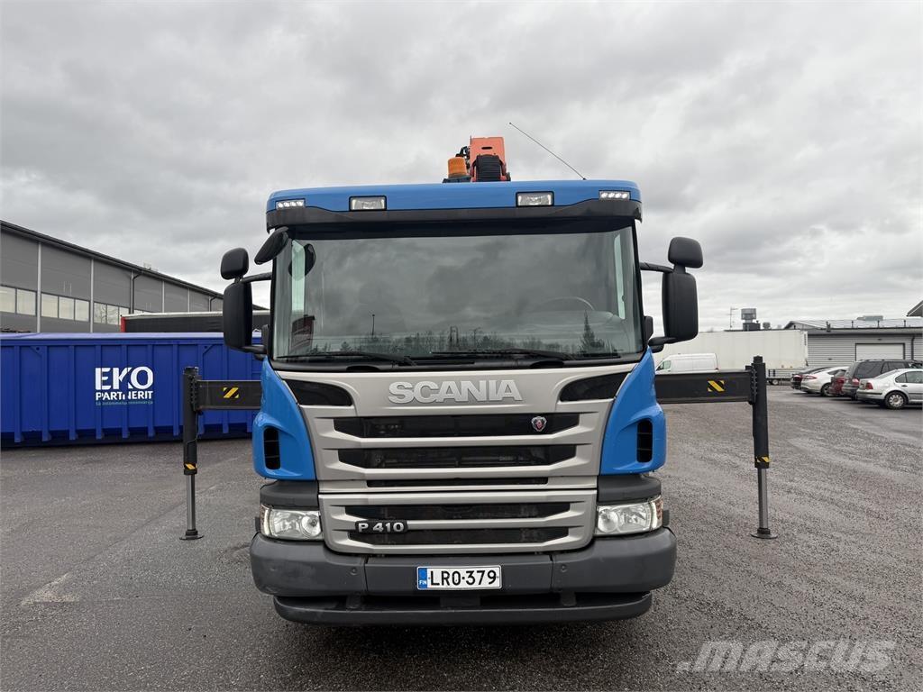 Scania P 410 6X2 Crane trucks