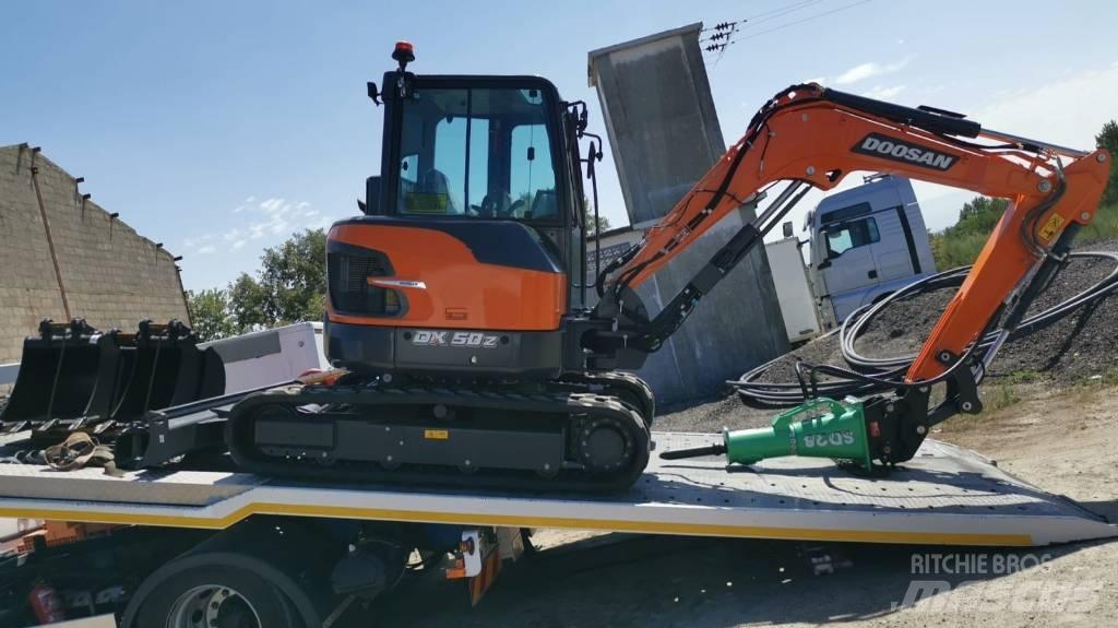 Doosan DX 50 Z Mini excavators < 7t (Mini diggers)