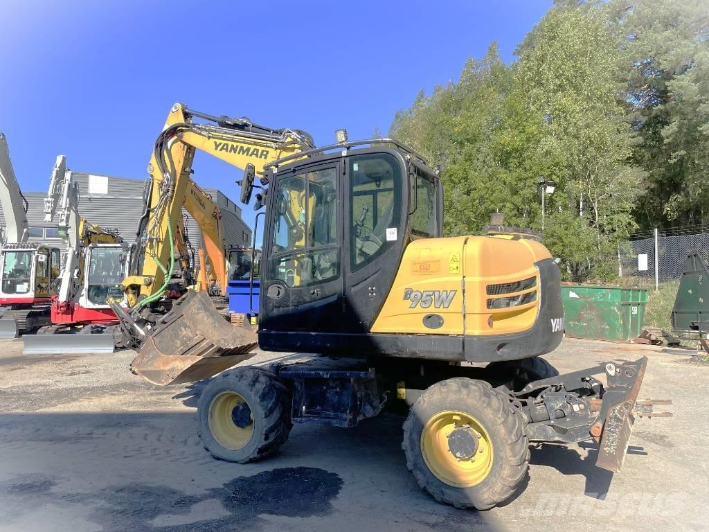 Yanmar B 95 W Wheeled excavators