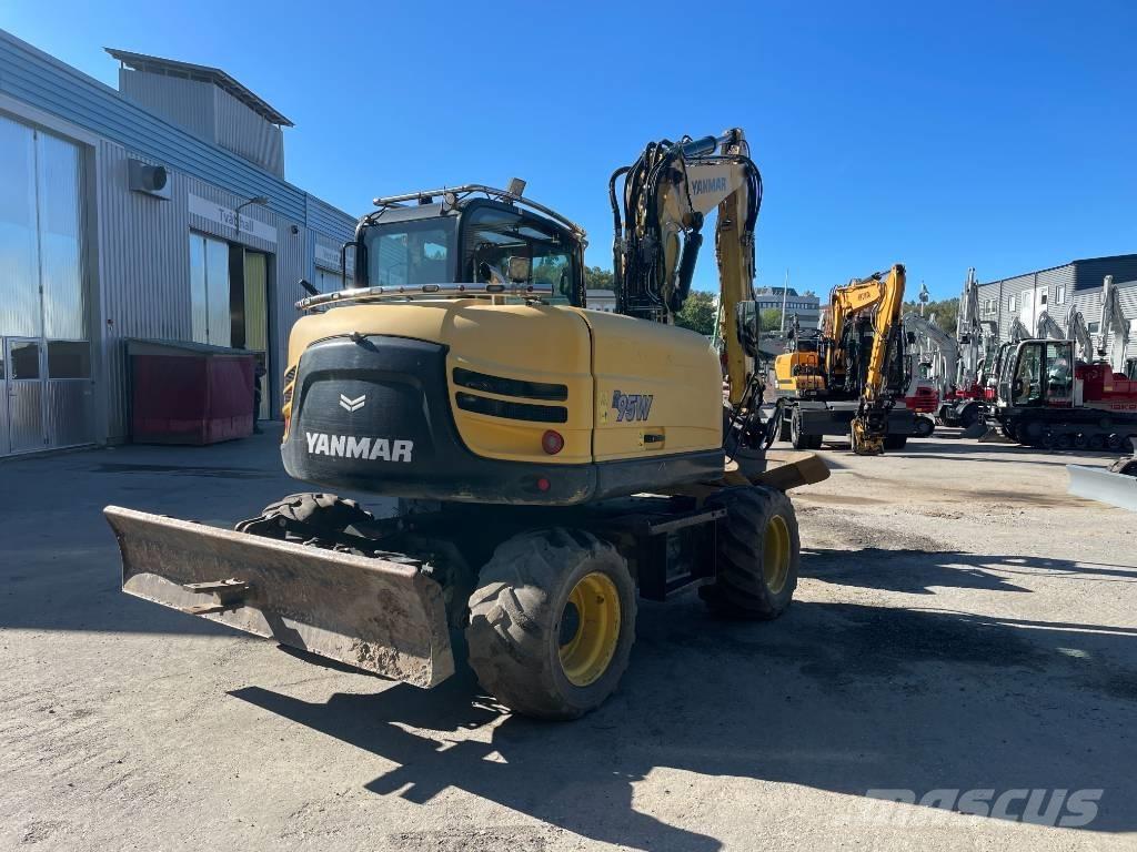Yanmar B 95 W Wheeled excavators
