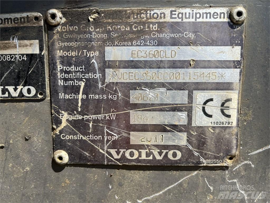 Volvo EC 360 C LD Crawler excavators