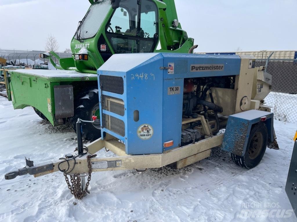 Putzmeister TK30 Concrete pump trucks