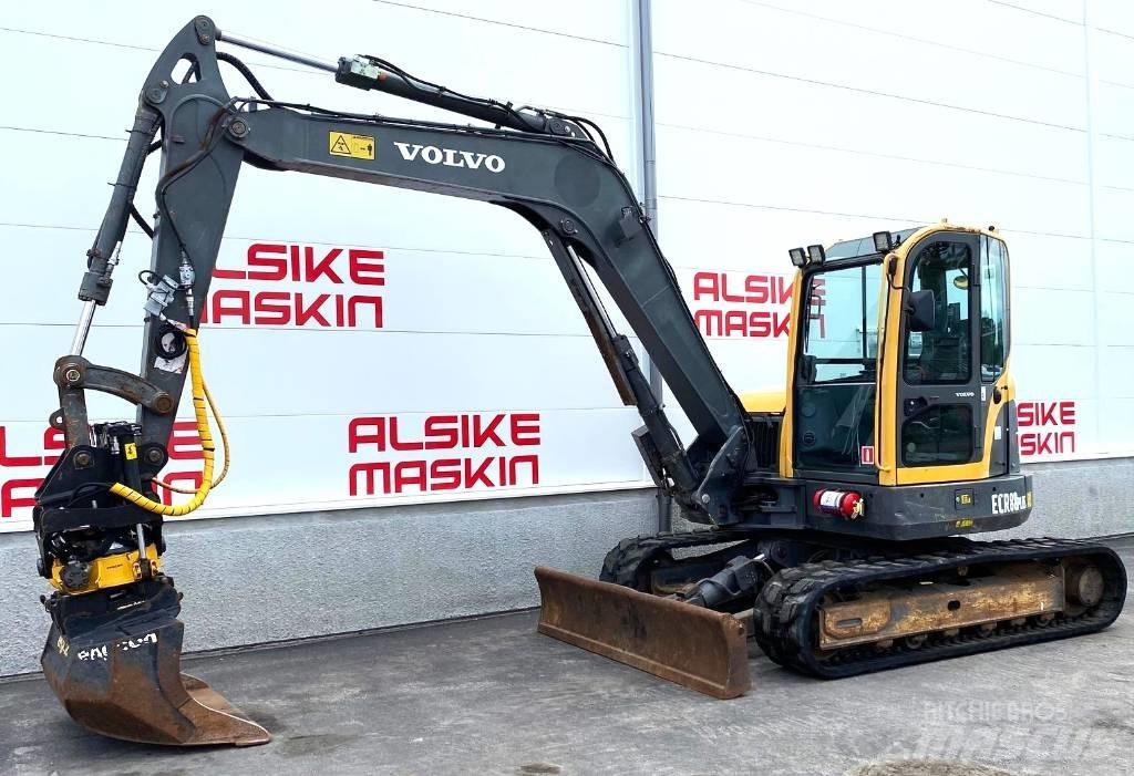 Volvo ECR 88 Midi excavators  7t - 12t