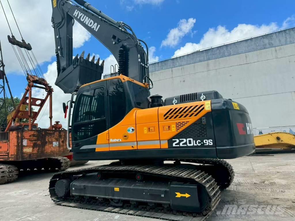 Hyundai r220lc-9s Midi excavators  7t - 12t