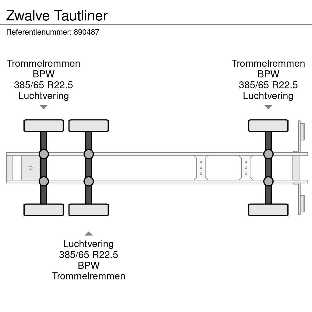 Zwalve Tautliner Curtainsider semi-trailers