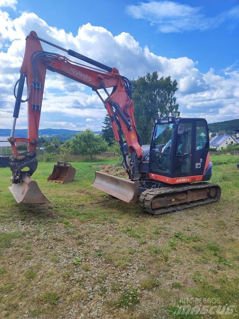 Kubota KX 080-4 Midi excavators  7t - 12t