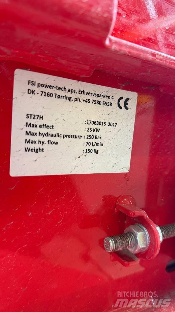  Kännufrees FSI ST27H Stump grinders