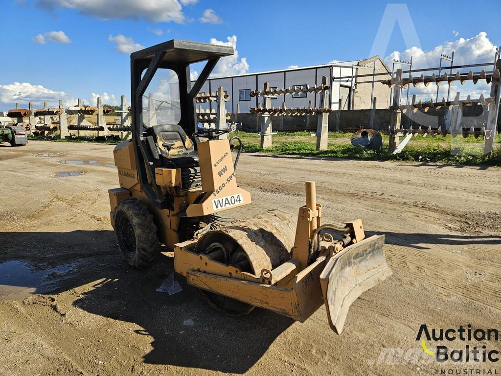 Rammax RW1800 SPT Single drum rollers