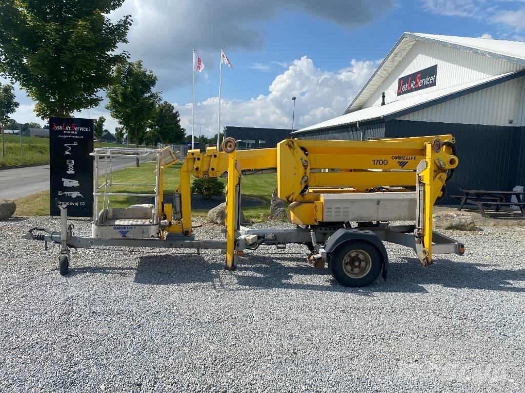 Omme 1700 EBX Trailer mounted aerial platforms