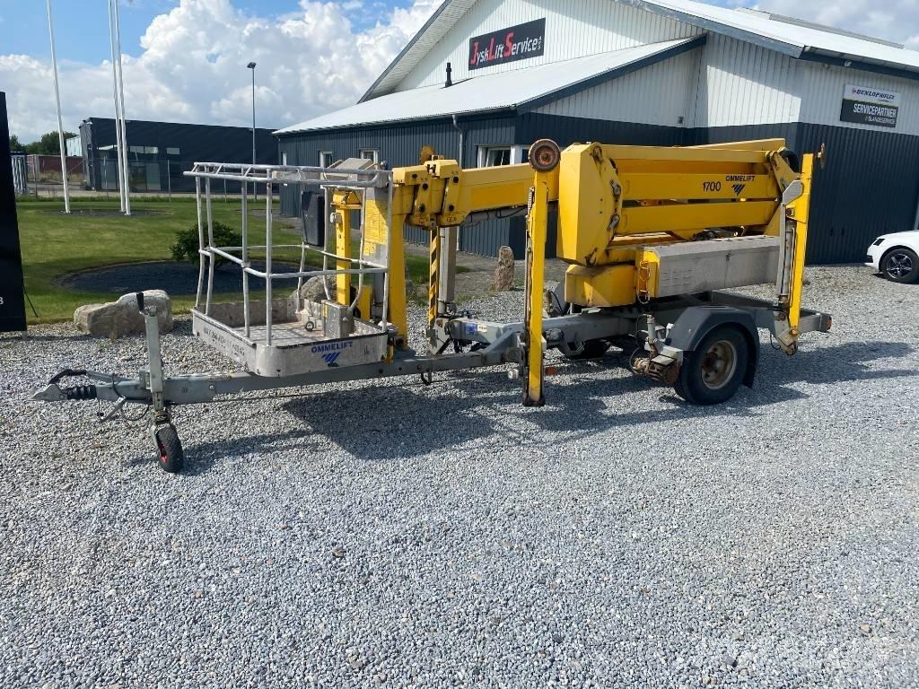 Omme 1700 EBX Trailer mounted aerial platforms