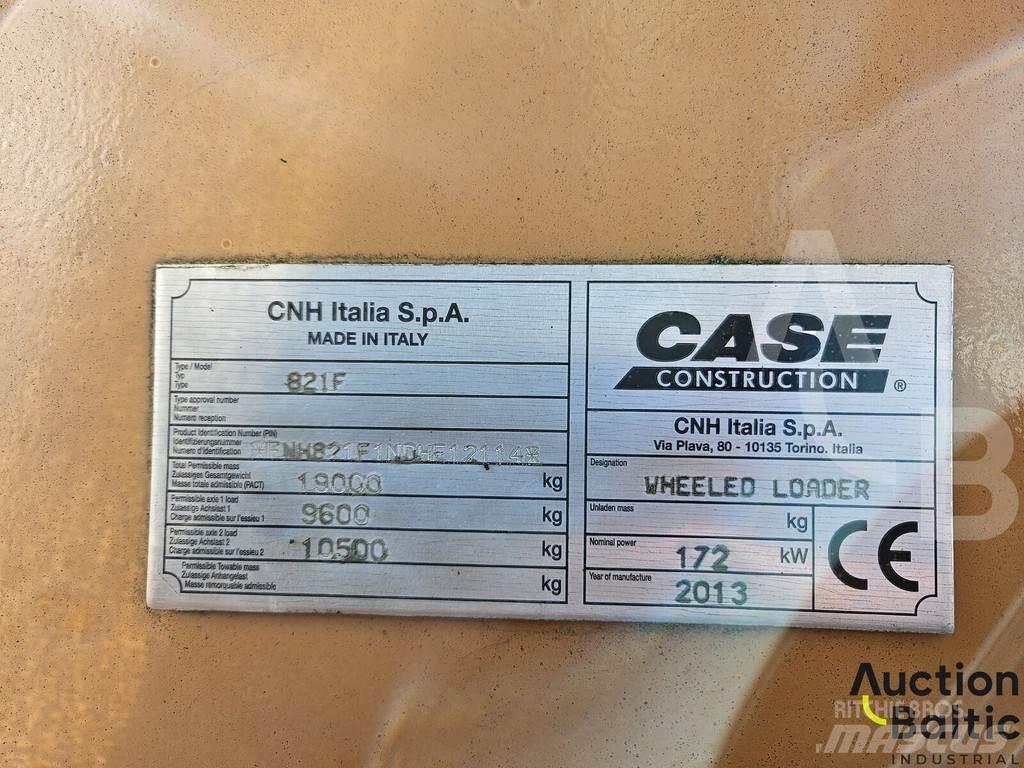 CASE 821 F Wheel loaders