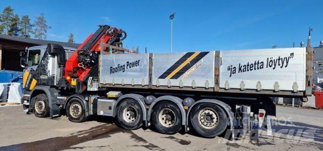 Scania G410 Crane trucks