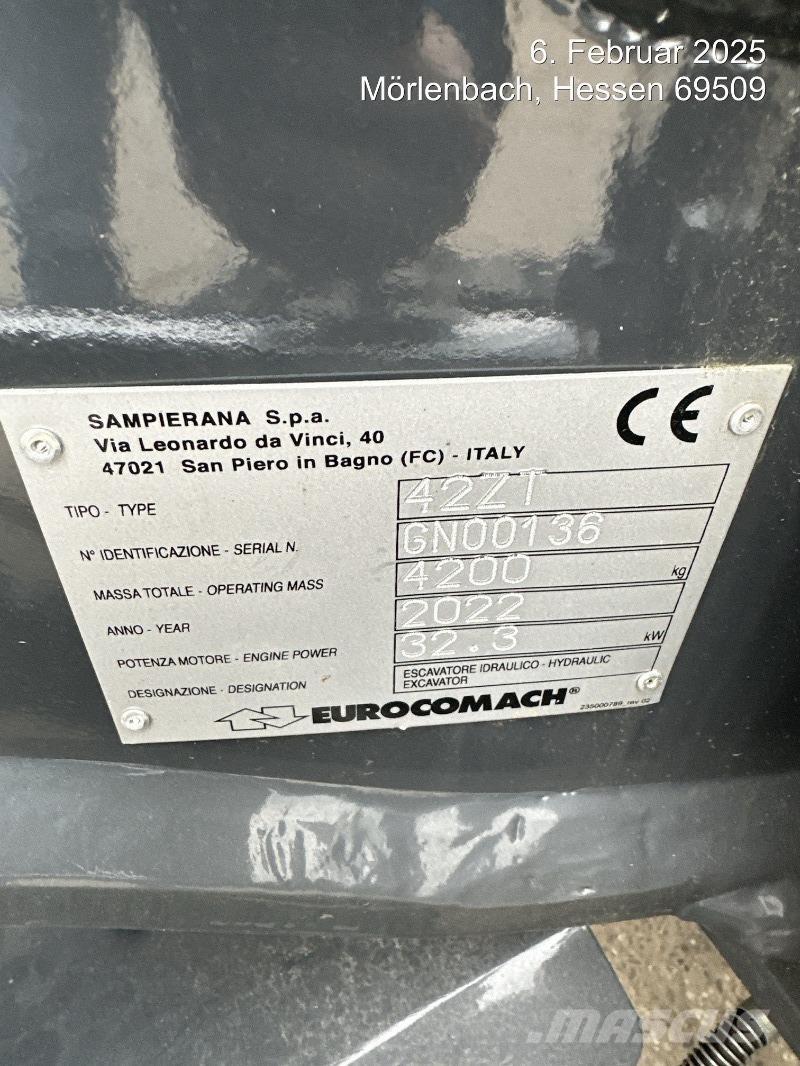 Eurocomach 42ZT Mini excavators < 7t (Mini diggers)