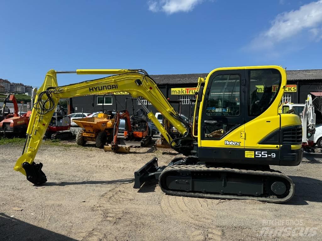Hyundai Robex 55-9 Mini excavators < 7t (Mini diggers)