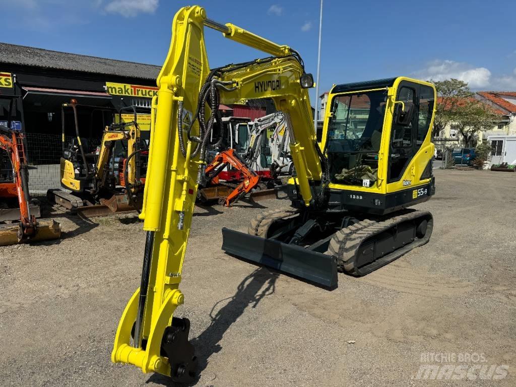 Hyundai Robex 55-9 Mini excavators < 7t (Mini diggers)