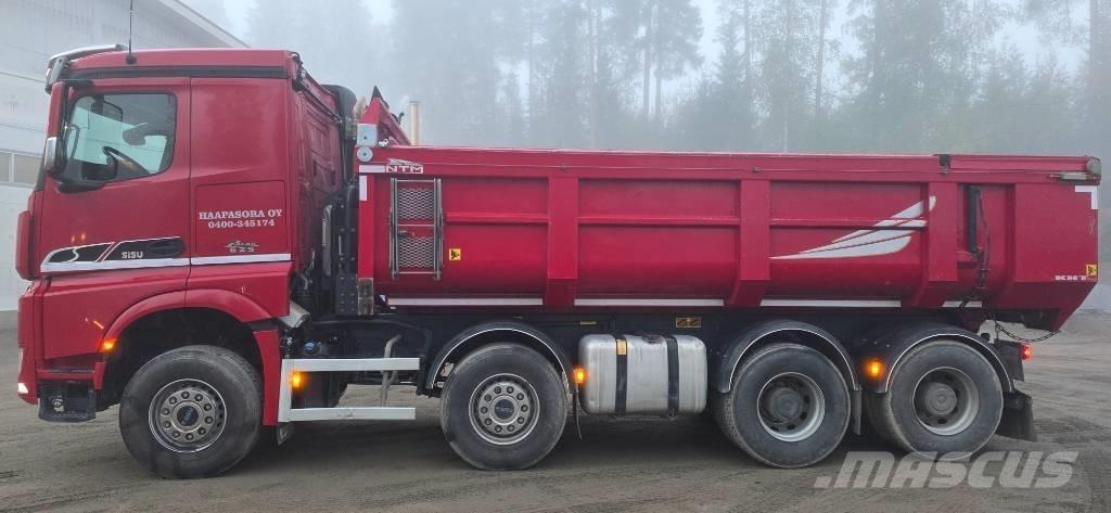 Sisu polar rock 625 Tipper trucks
