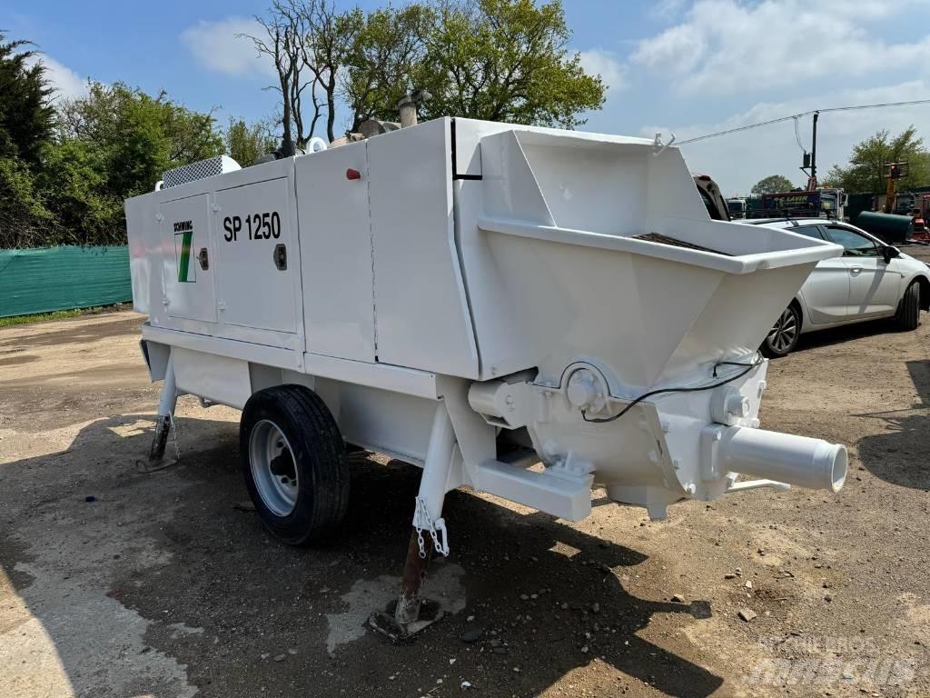 Schwing SP1250 Concrete pump trucks
