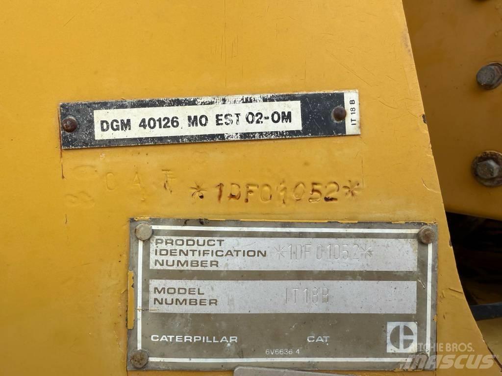 CAT IT 18 B Wheel loaders