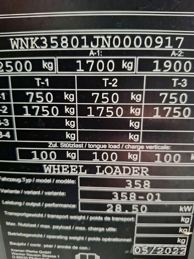 Kramer 5040 Mini loaders