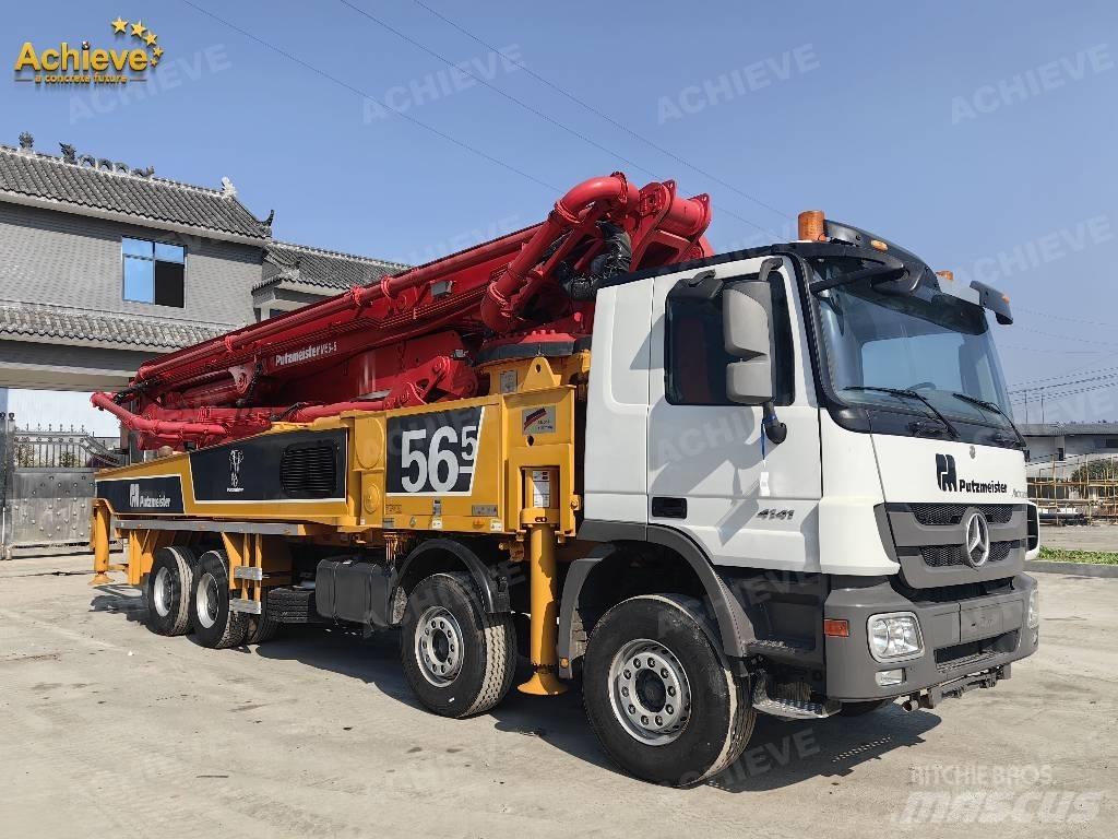 Putzmeister M56-5 Concrete pump trucks