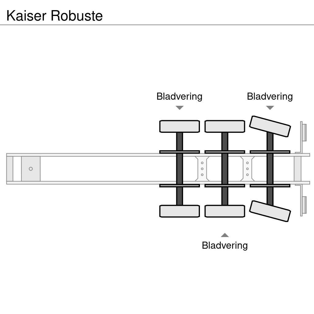 Kaiser Robuste Low loader-semi-trailers
