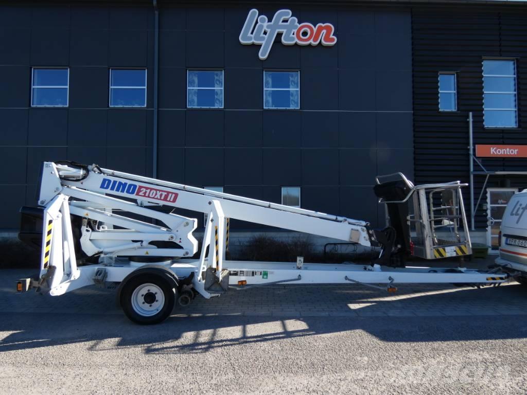 Dino 210 XT Skylift Trailer mounted aerial platforms