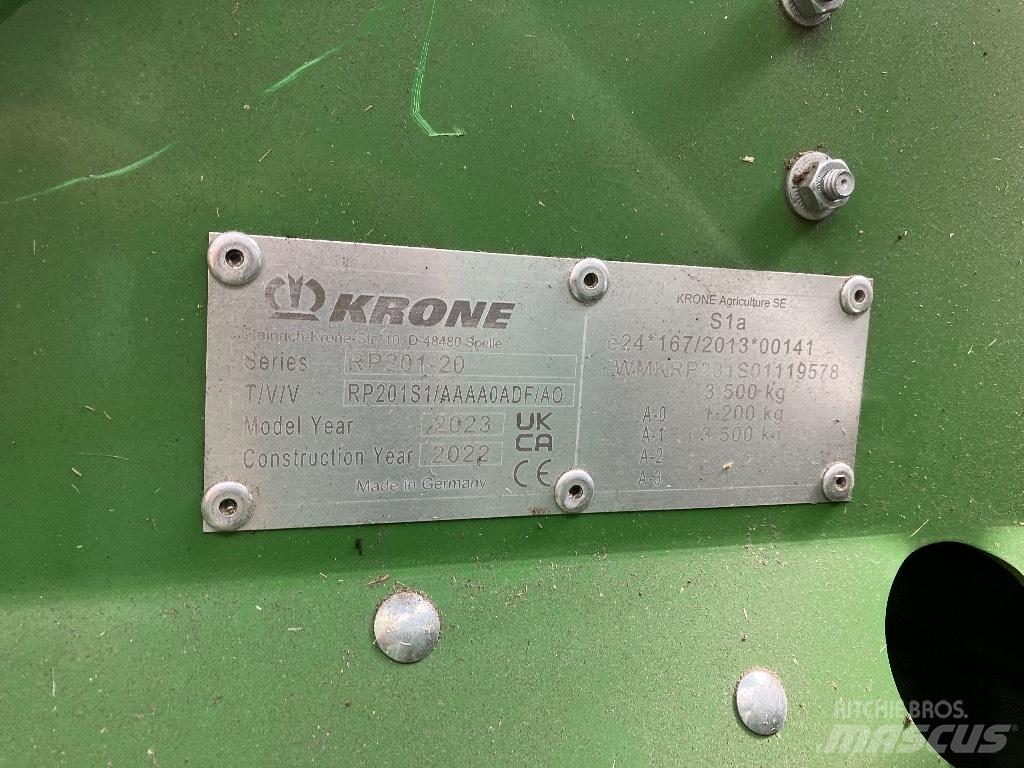 Krone Varipack v190 Round balers