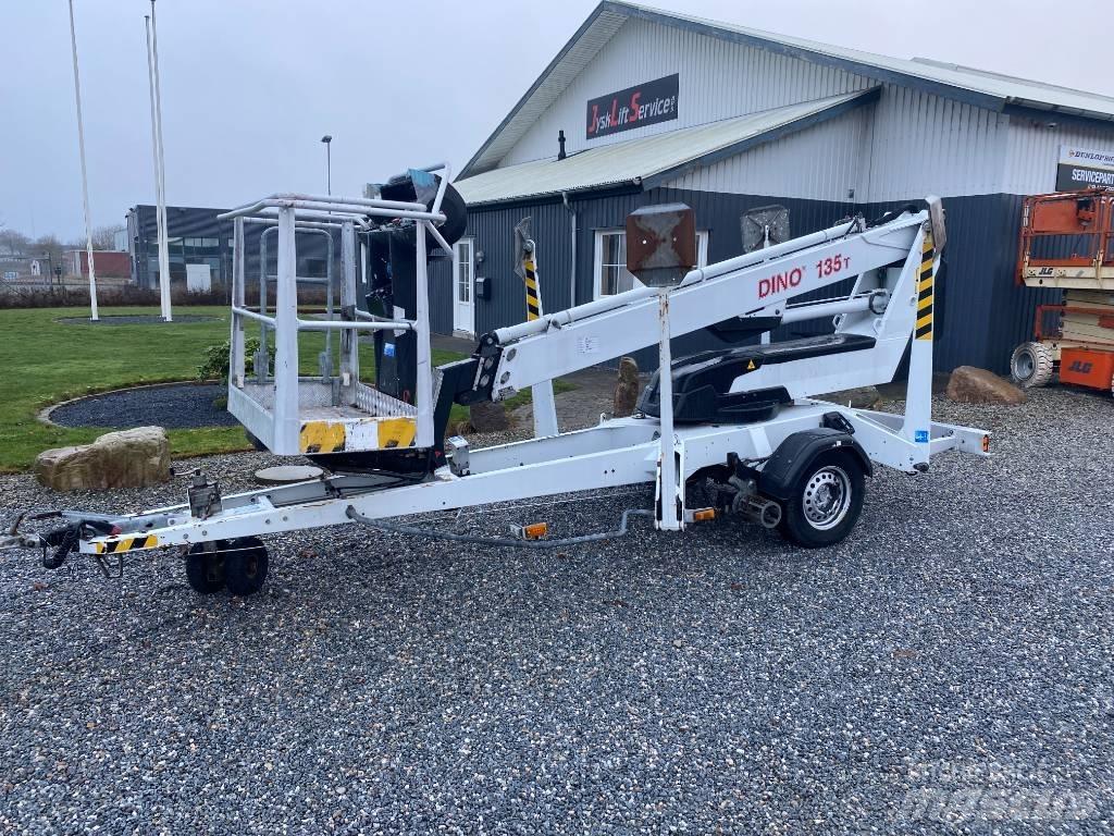 Dino 135 T Trailer mounted aerial platforms