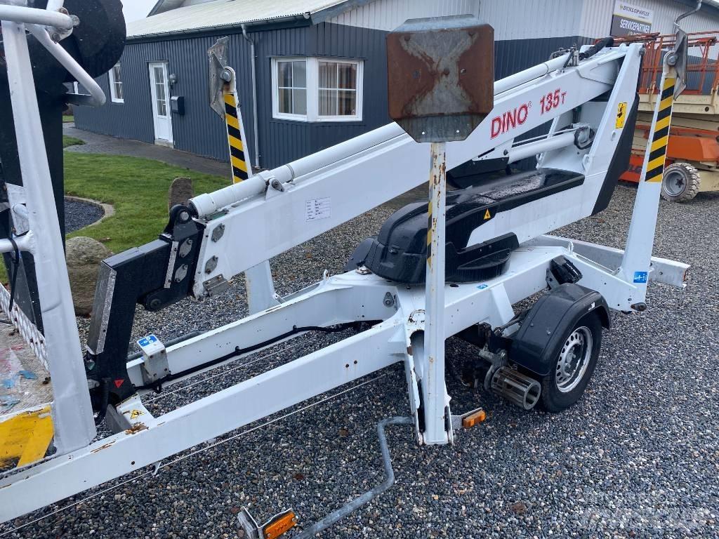 Dino 135 T Trailer mounted aerial platforms