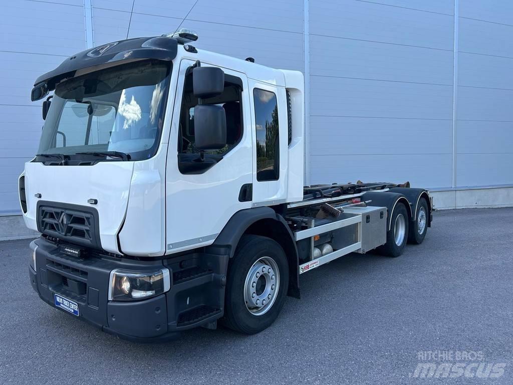 Renault D Wide Hook lift trucks