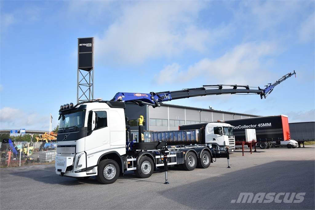 Volvo FH 540 8X4 Crane trucks