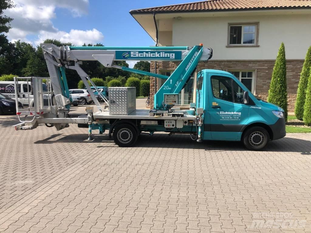 Multitel MJ 201 Truck & Van mounted aerial platforms
