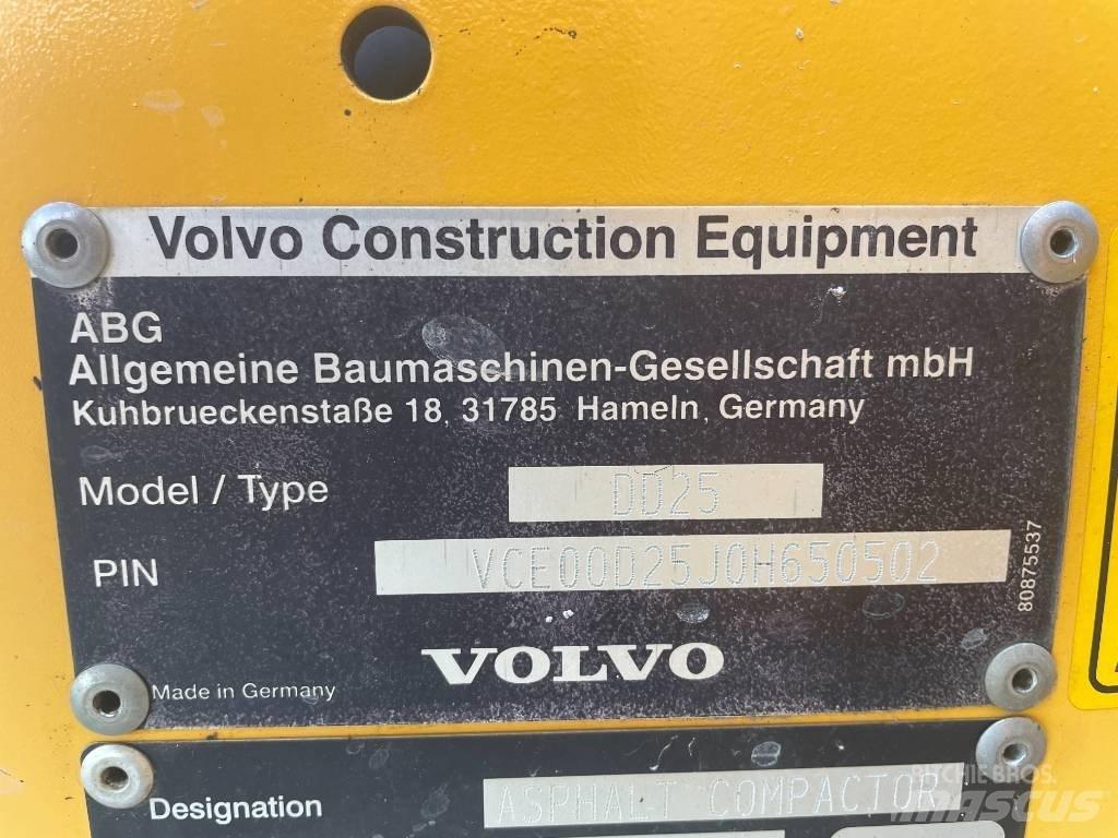 Volvo DD 25 W Twin drum rollers