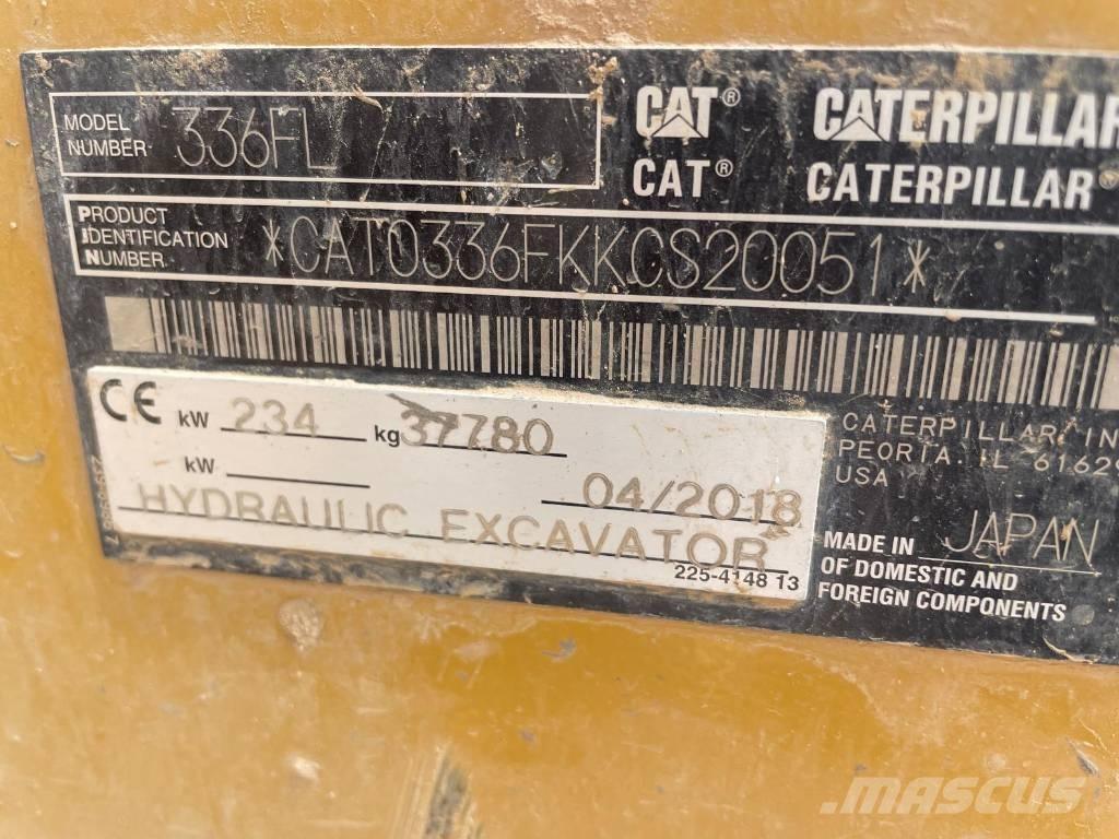CAT 336FL Crawler excavators