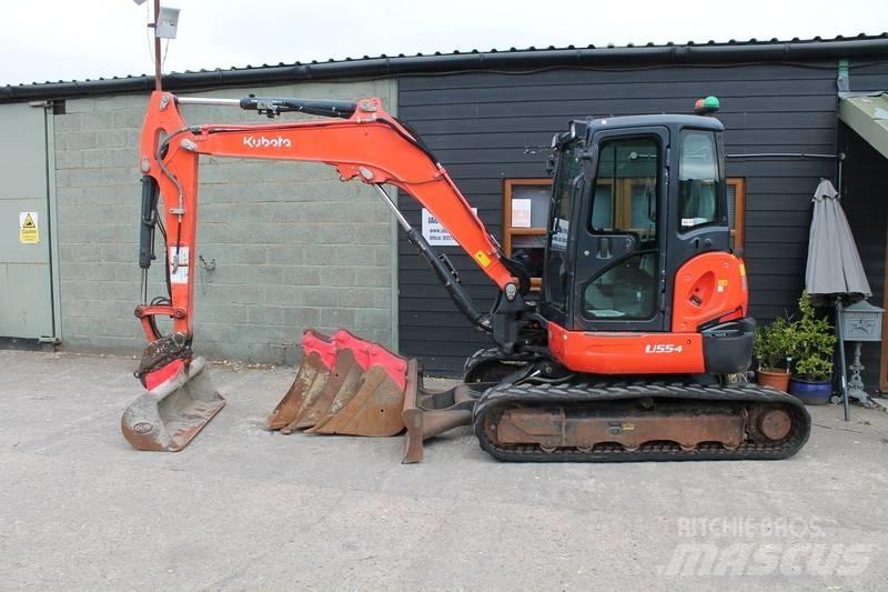 Kubota U 55-4 Mini excavators < 7t (Mini diggers)