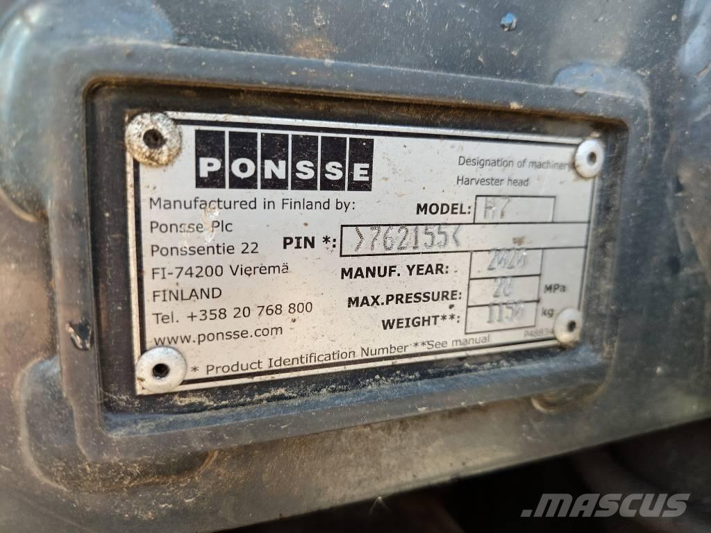 Ponsse Ergo AF H7 Harvesters
