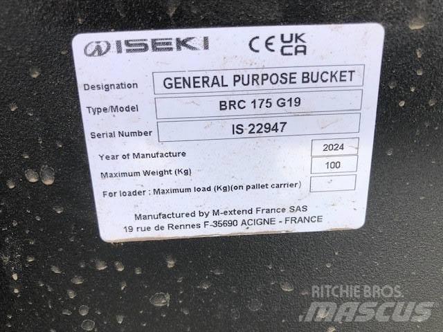 Iseki MX 1.75 BUCKET Groundcare - Others