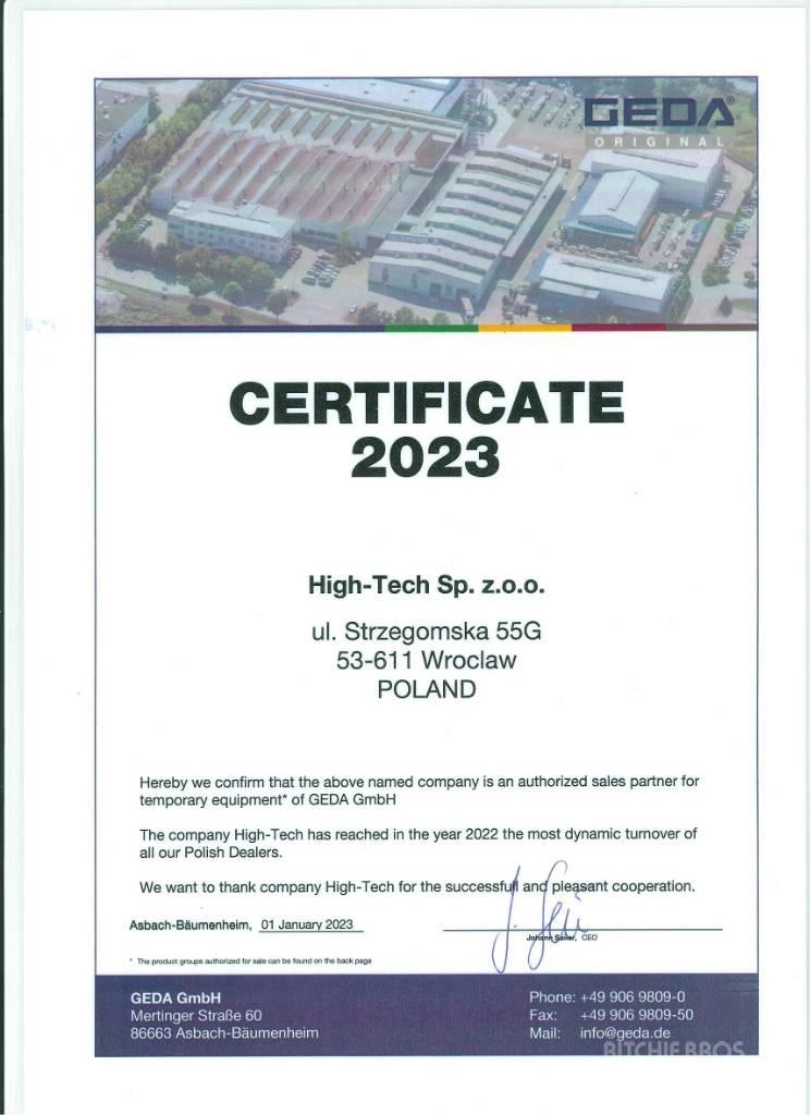 Geda 500 ZP /1000 Z Vertical mast lifts