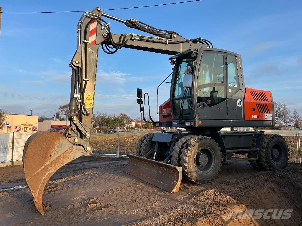 Atlas 140 W Wheeled excavators