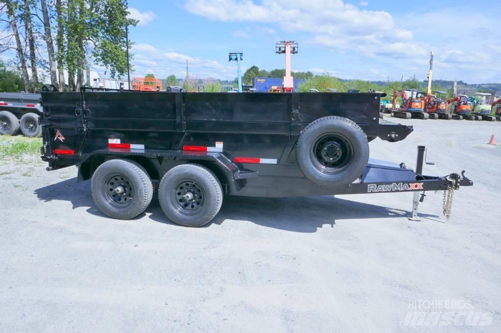 RawMaxx MDX12BP10K Tipper trailers