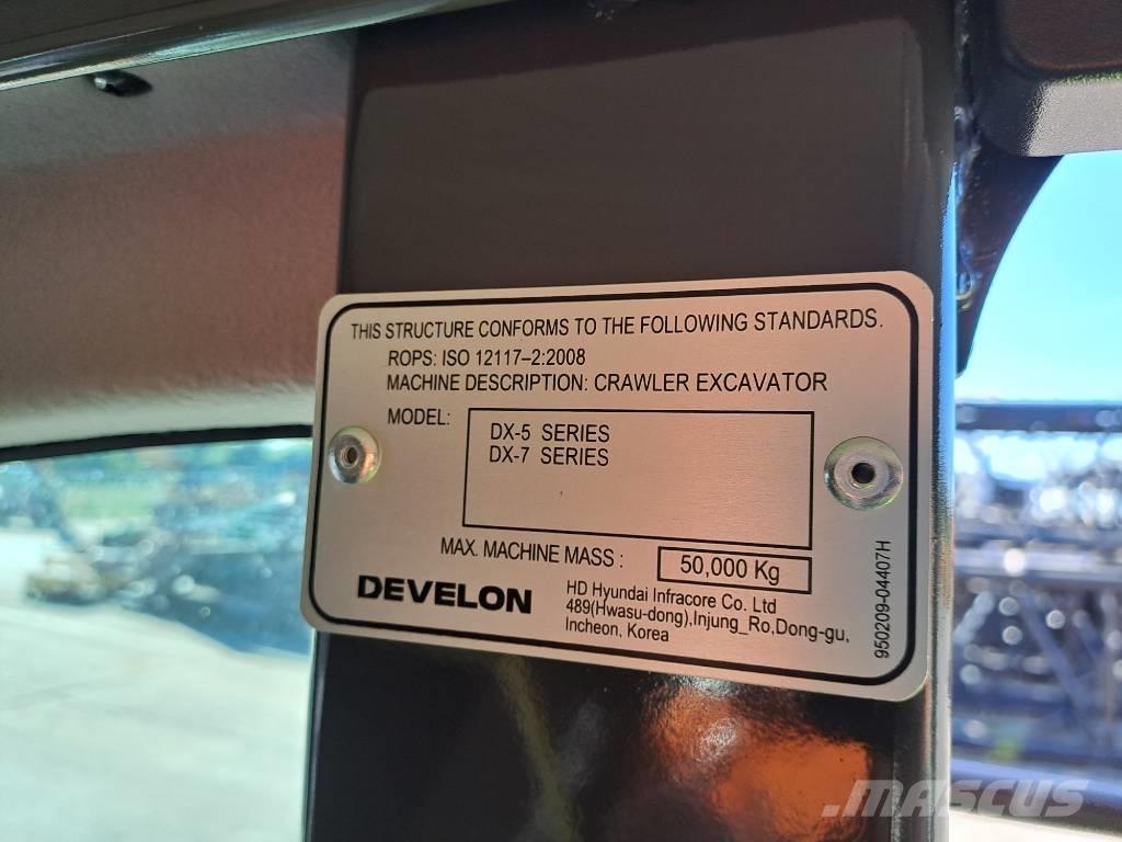 Develon DX300LC-7M Crawler excavators