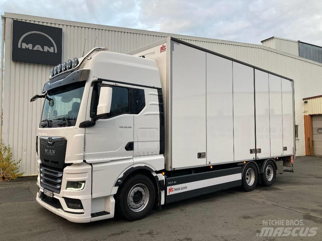 MAN TGX 26.510 Box body trucks