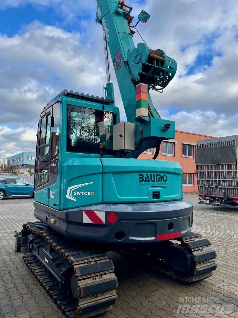 Sunward SWTC5D Tracked cranes