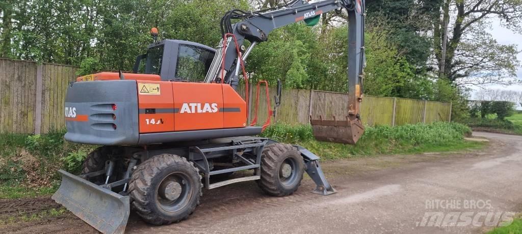 Atlas 140 W Wheeled excavators