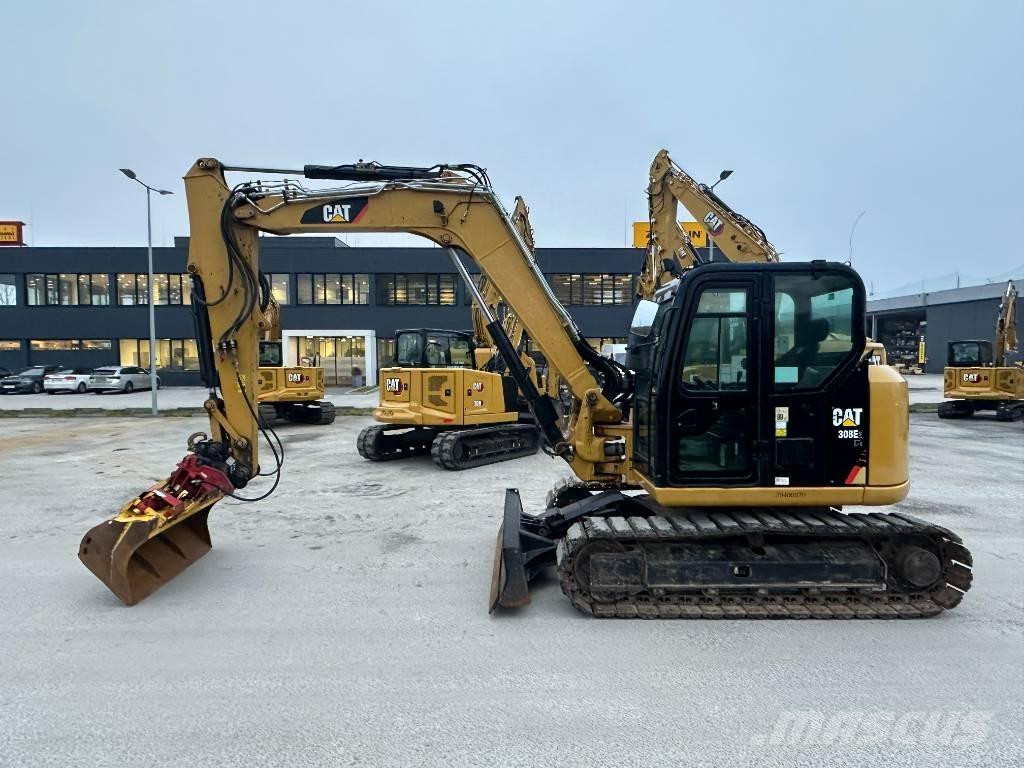 CAT 308 E 2 CR Midi excavators  7t - 12t