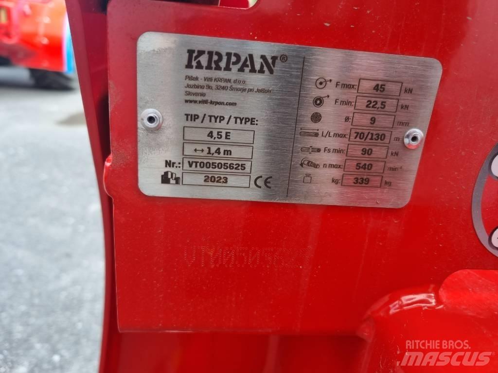 Krpan 4,5E Winches