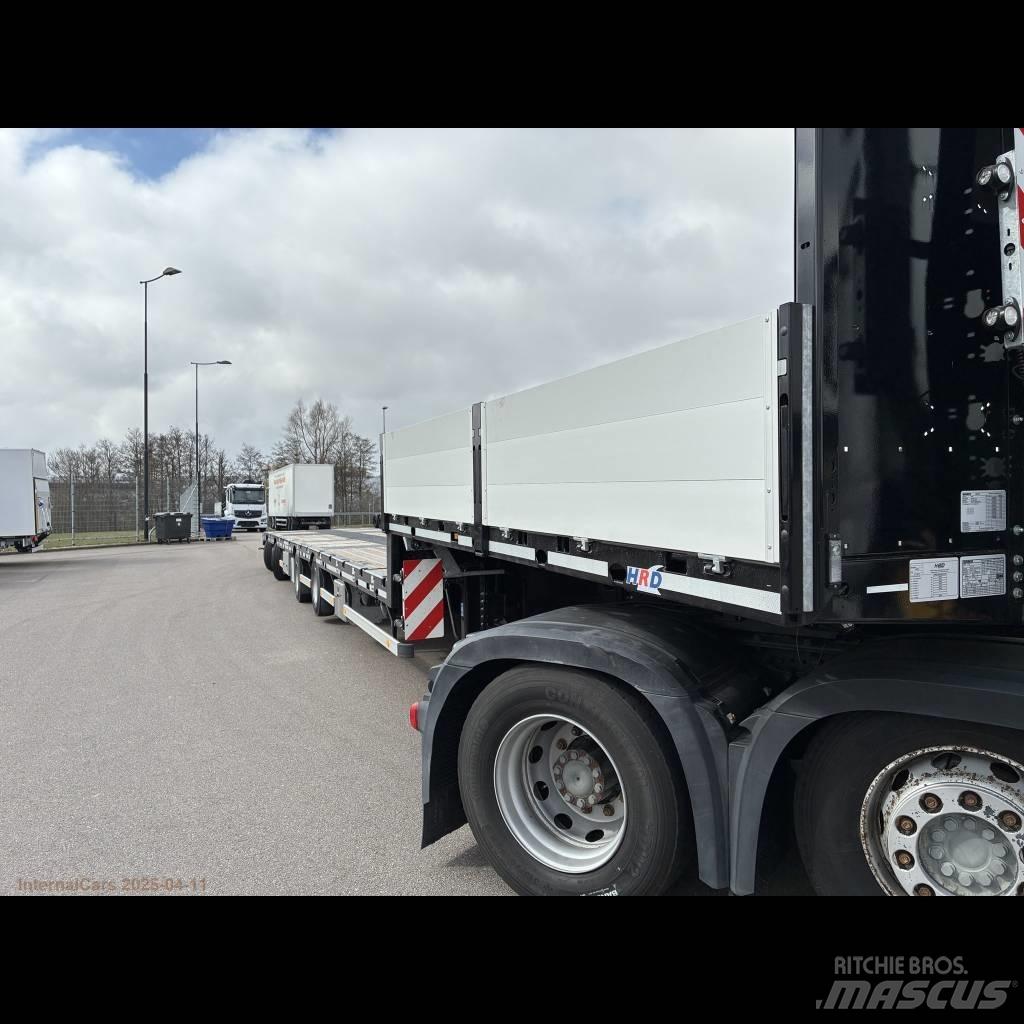 HRD STLM4Z Low loader-semi-trailers